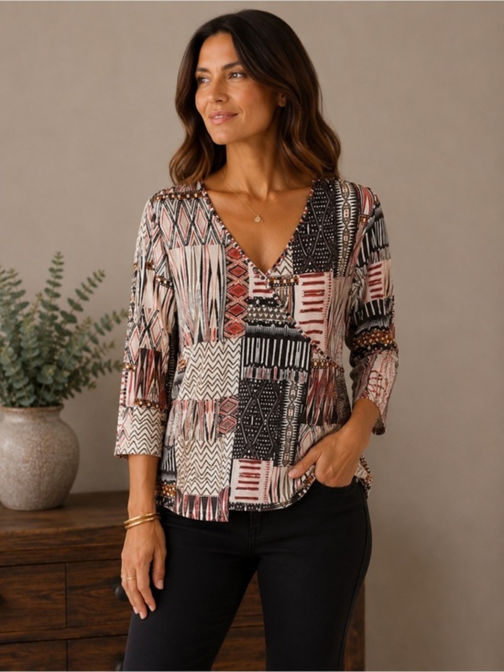 Ruby Rd Top Size L